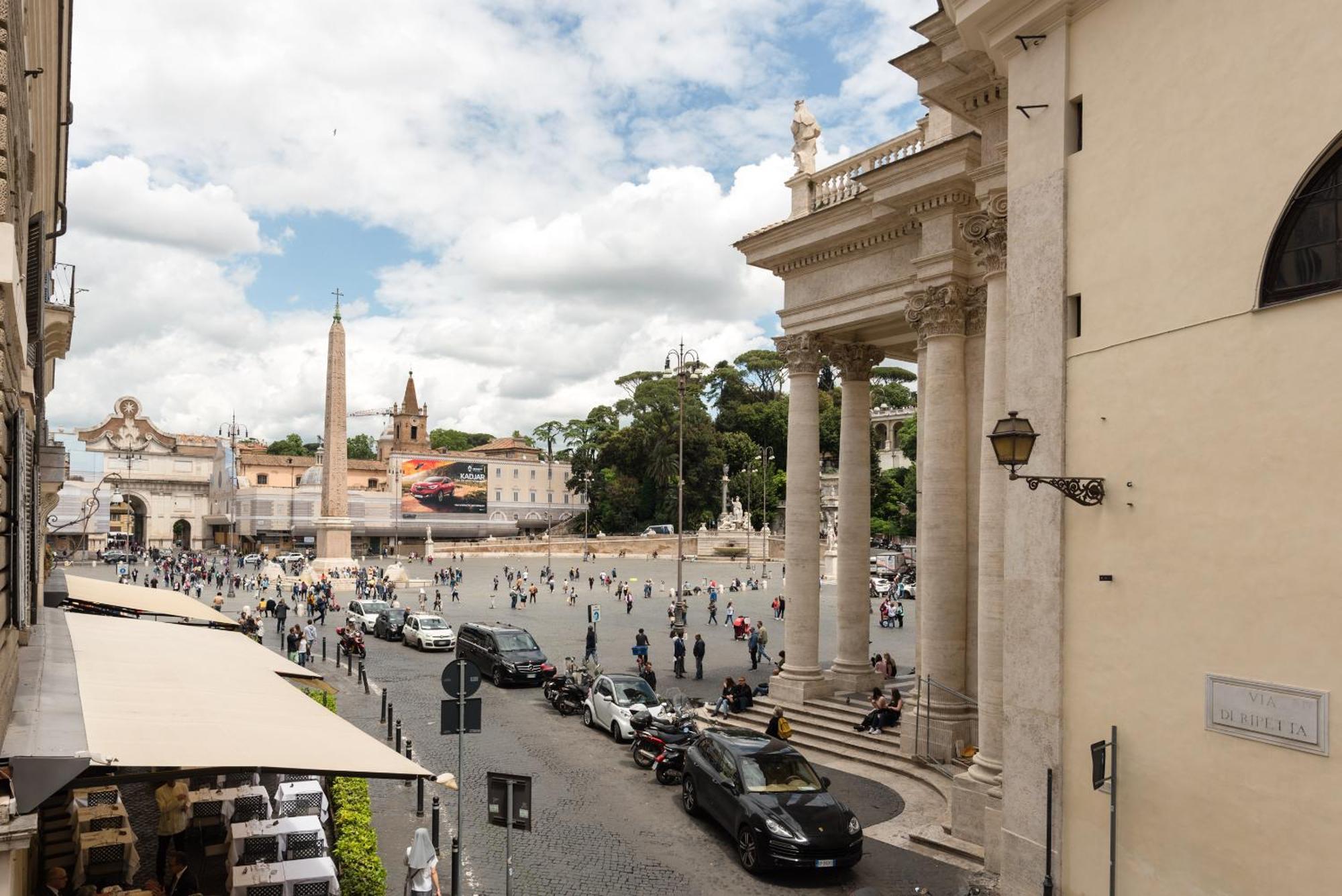 Prince'S Suite - Budget Rooms & Apt Piazza Del Popolo ローマ エクステリア 写真